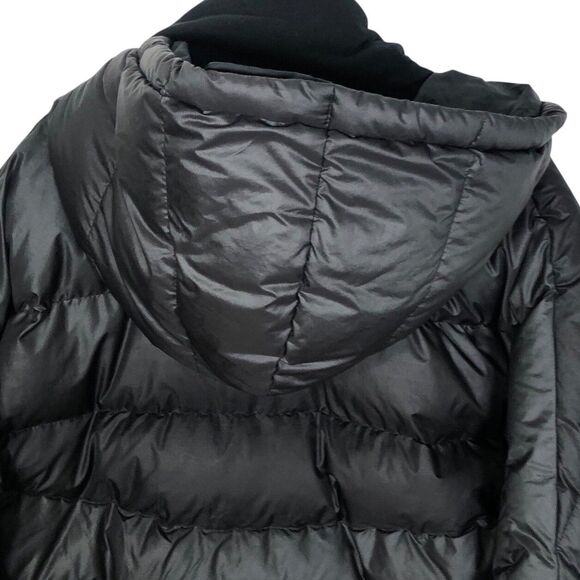 Nike Women XL Uptown 550 Down Cocoon Jacket Charcoal Black Oversize 683928 $320 - Picture 8 of 12